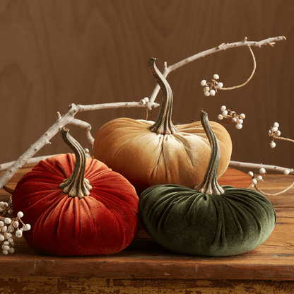 Halloween Soft Stuffed Velvet Pumpkin