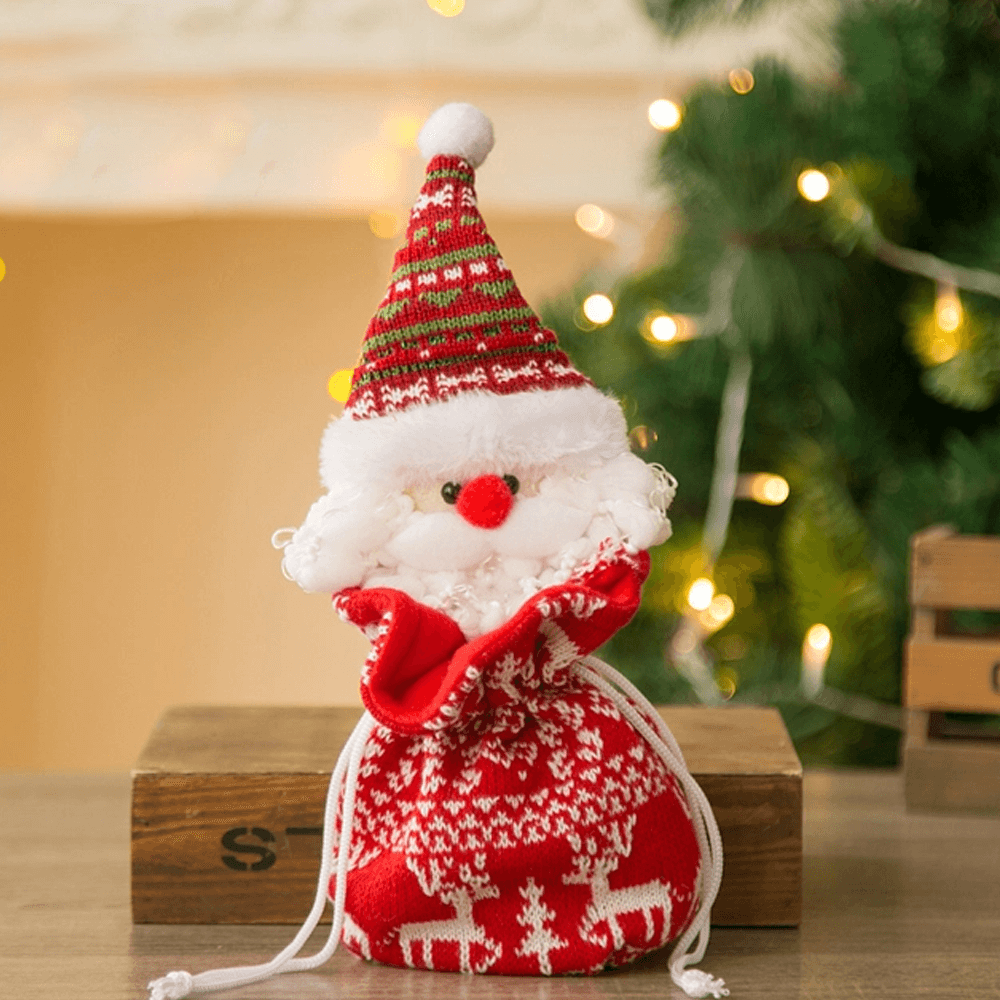 Knitted Doll Gift Bags