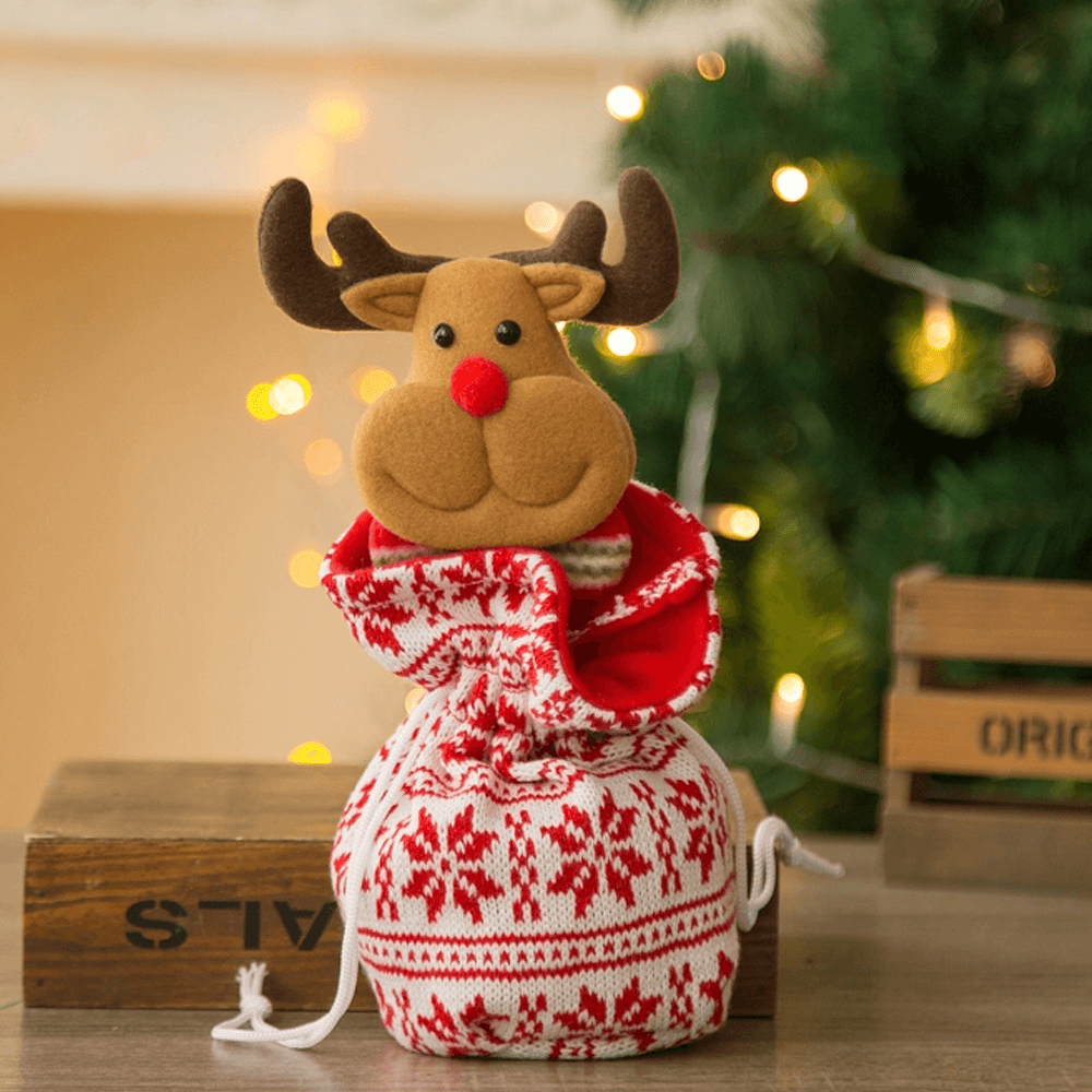 Knitted Doll Gift Bags