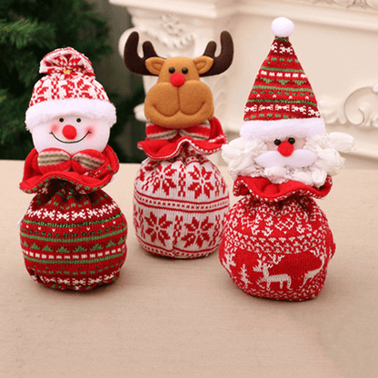 Knitted Doll Gift Bags