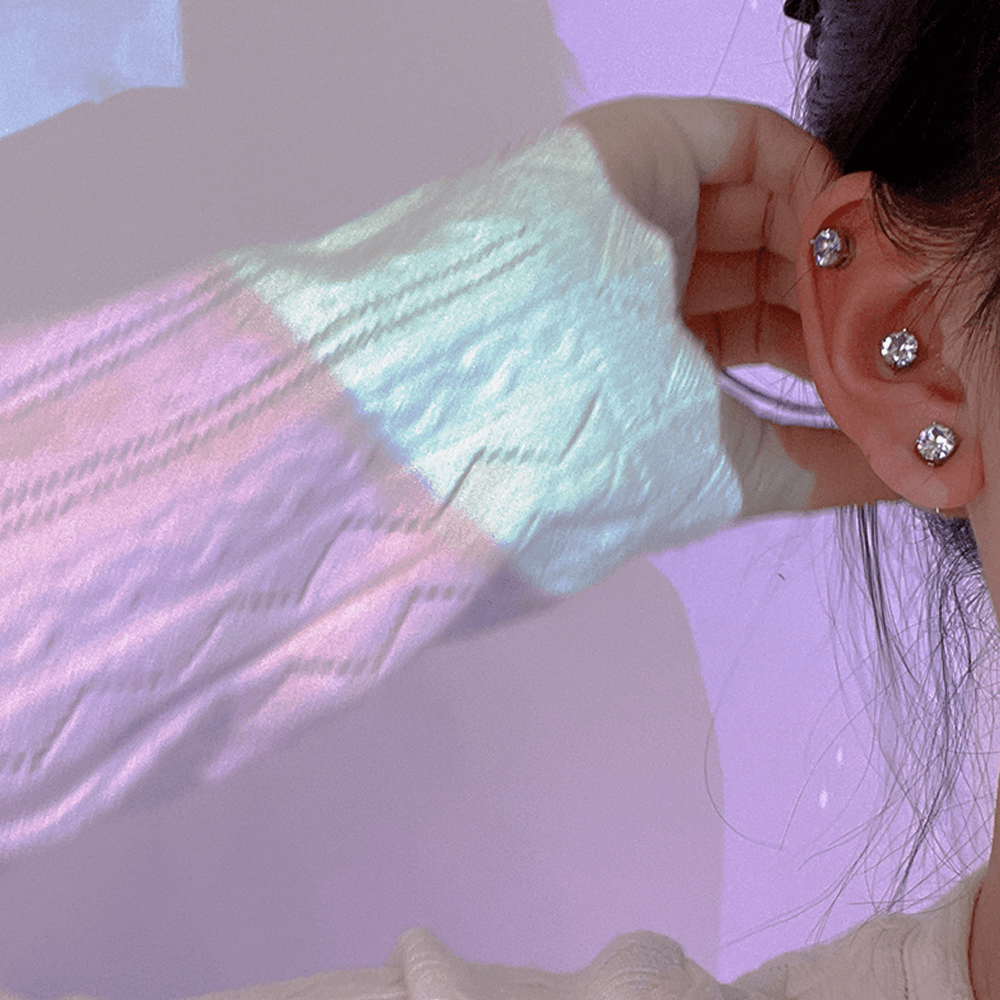 Unisex Non-Piercing Magnetic Magnet Ear Stud
