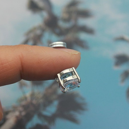 Unisex Non-Piercing Magnetic Magnet Ear Stud