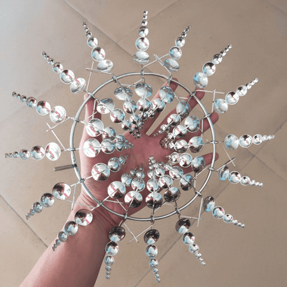 Metal Windmill For Outdoor Decor