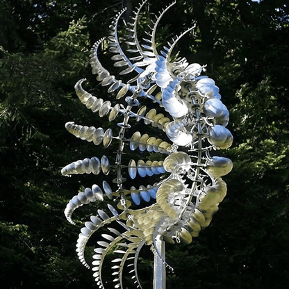 Metal Windmill For Outdoor Decor