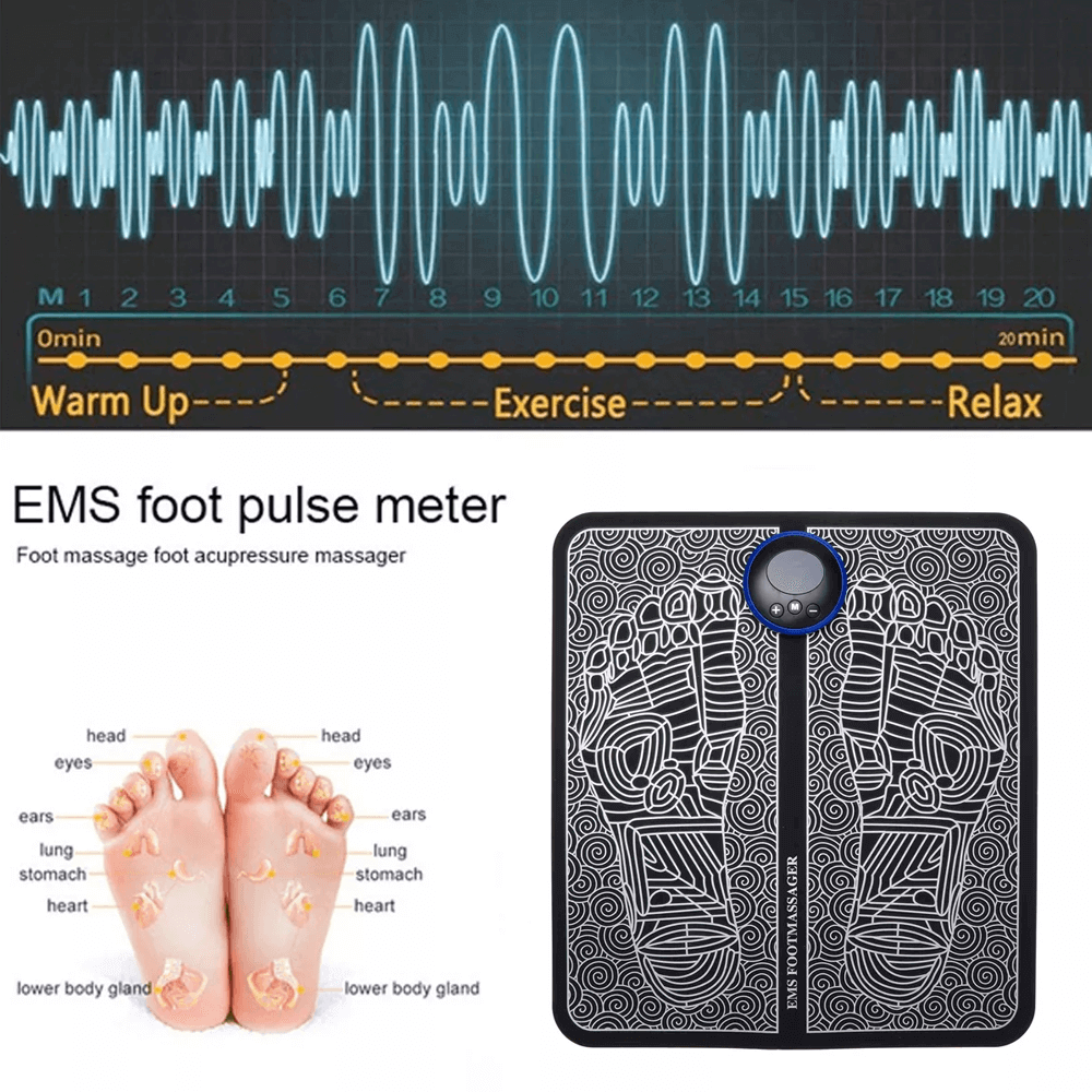 Premium EMS Foot Massager – Ultimate Therapy & Perfect Wellness Gift