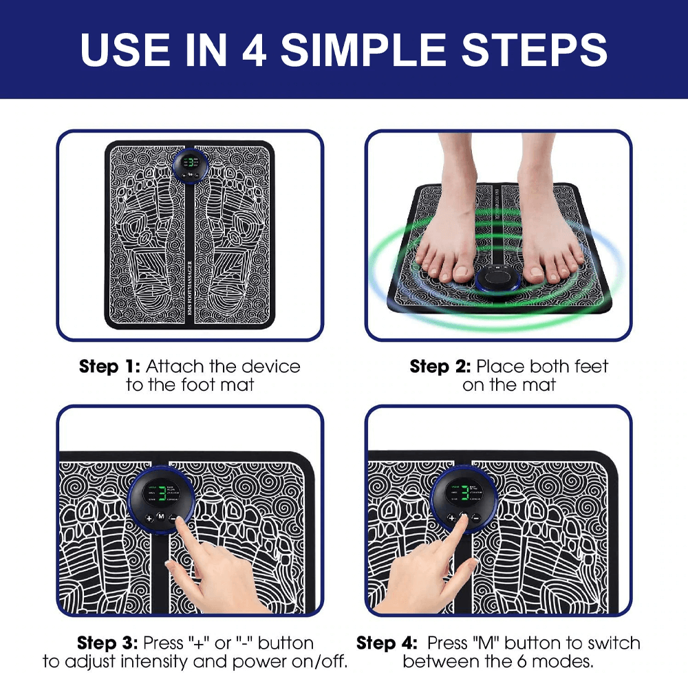 Premium EMS Foot Massager – Ultimate Therapy & Perfect Wellness Gift