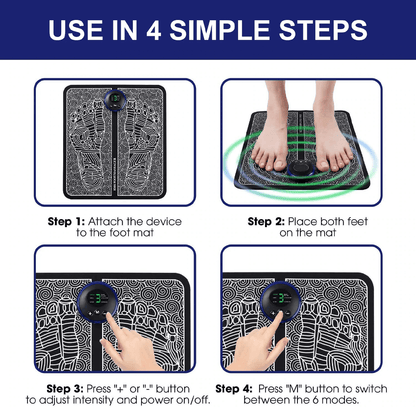 Premium EMS Foot Massager – Ultimate Therapy & Perfect Wellness Gift
