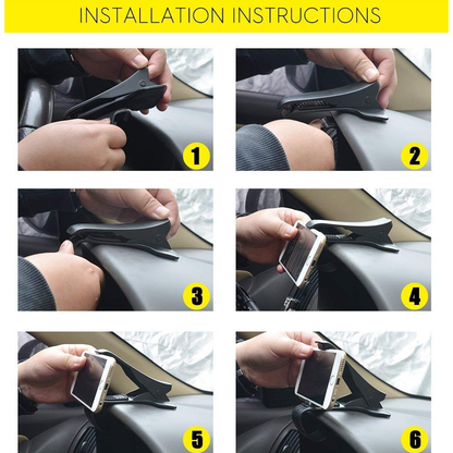 Dash Clip Phone Holder