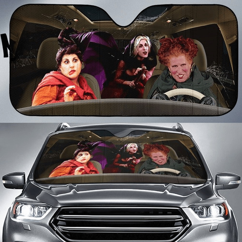 Sanderson Sisters Car Sun Shade