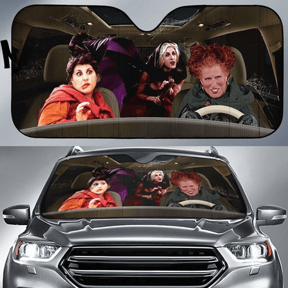 Sanderson Sisters Car Sun Shade