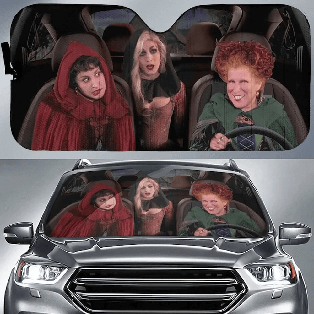 Sanderson Sisters Car Sun Shade