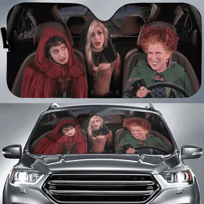 Sanderson Sisters Car Sun Shade