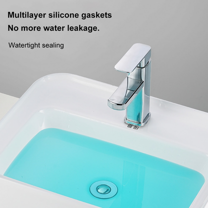 Sink Drain Stopper Pop Up Basin Drain Filter Anti-Clogging