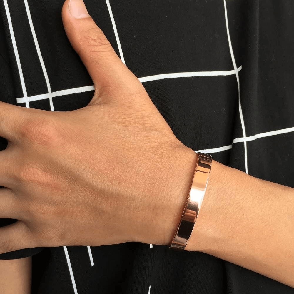 Solid Copper Cuff Bracelet