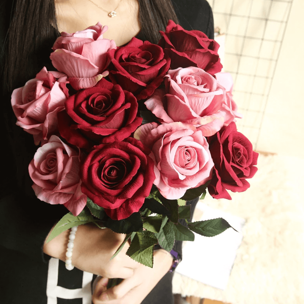 Real Touch Roses Bouquet
