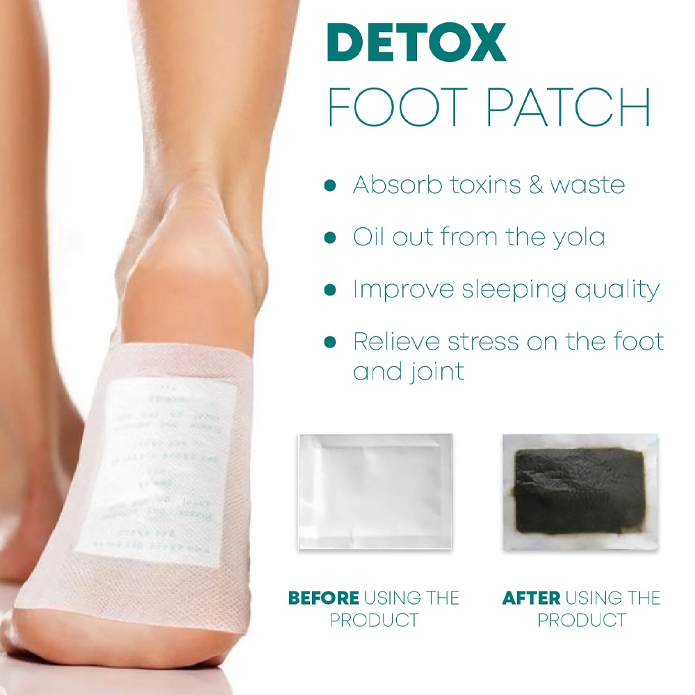 Lymphvity Anti-Swelling Foot Patch – Natural Swelling Relief & Detox | Perfect Health & Wellness Gift