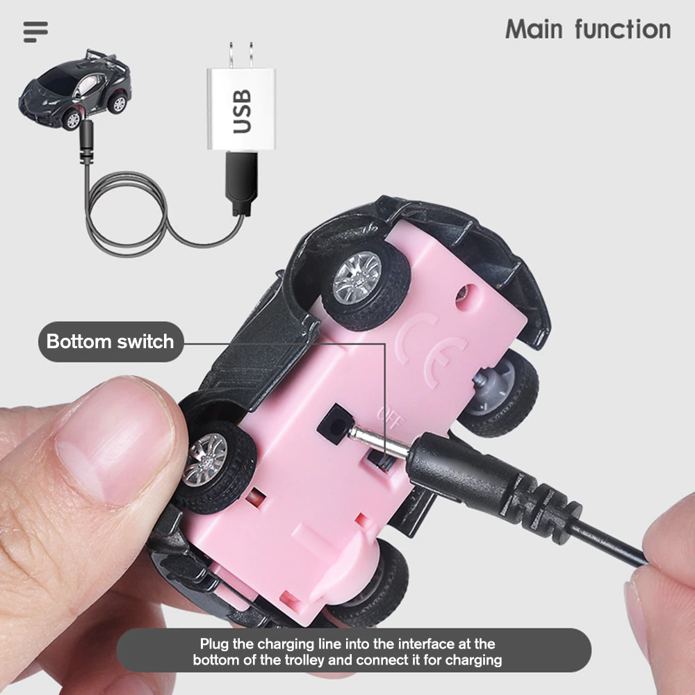 Power Battle Watch Car Toy – Remote Control Fun, Perfect Educational Gift for Kids, USB Rechargeable