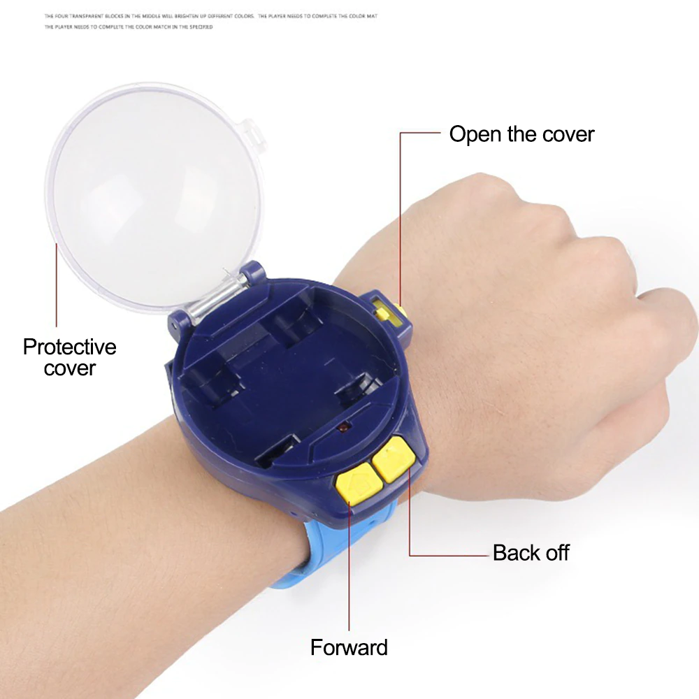 Power Battle Watch Car Toy – Remote Control Fun, Perfect Educational Gift for Kids, USB Rechargeable