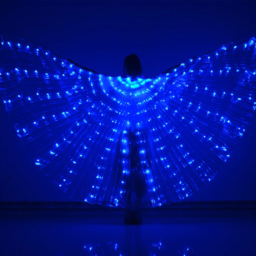 LED Isis Wings Luminous Costume | Party & Festival Wear