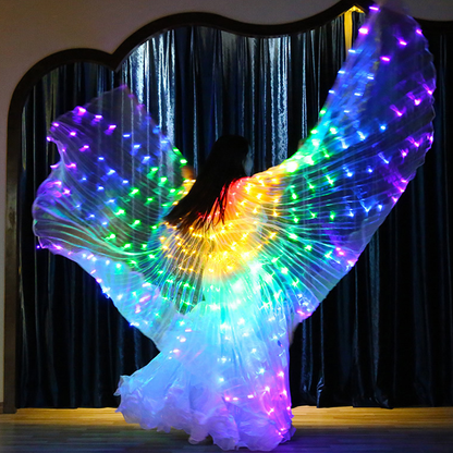 LED Isis Wings Luminous Costume | Party & Festival Wear