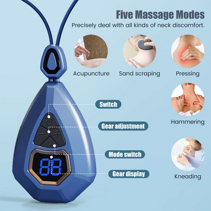 EMS Lymphatic Neck Muscle Issues Massager