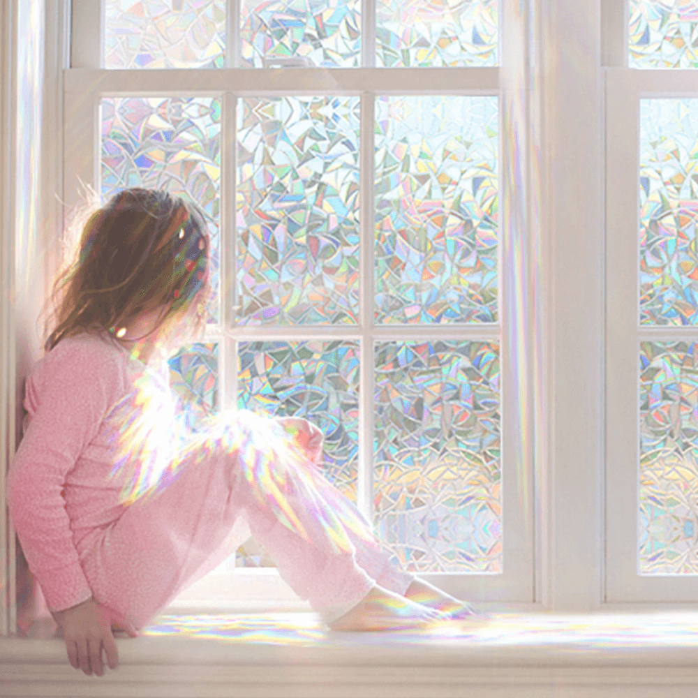 3D Window Reflective Glue-Free Static Film