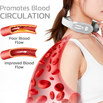 EMS Neck Acupoints Massager for Pain Relief