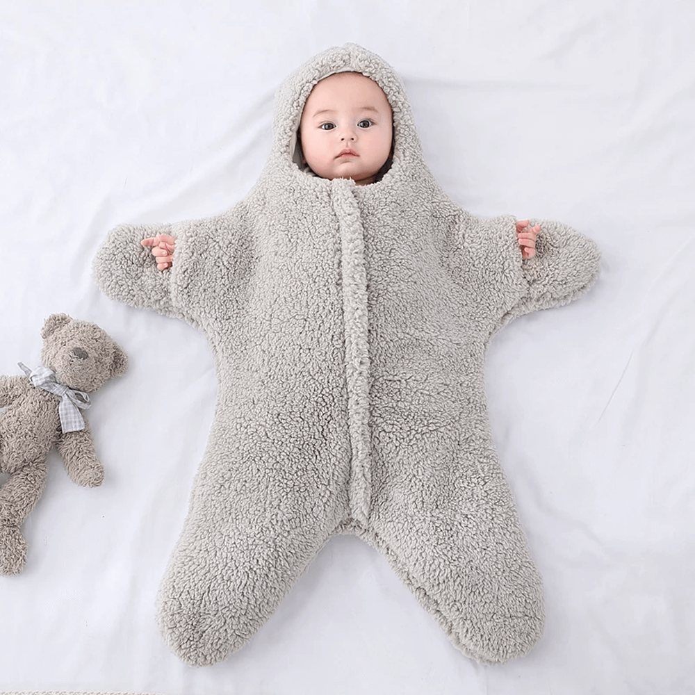 Starfish 4-In-1 Baby Sleeping Bag Cozy & Warm