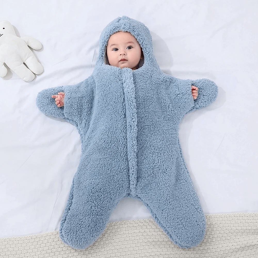 Starfish 4-In-1 Baby Sleeping Bag Cozy & Warm