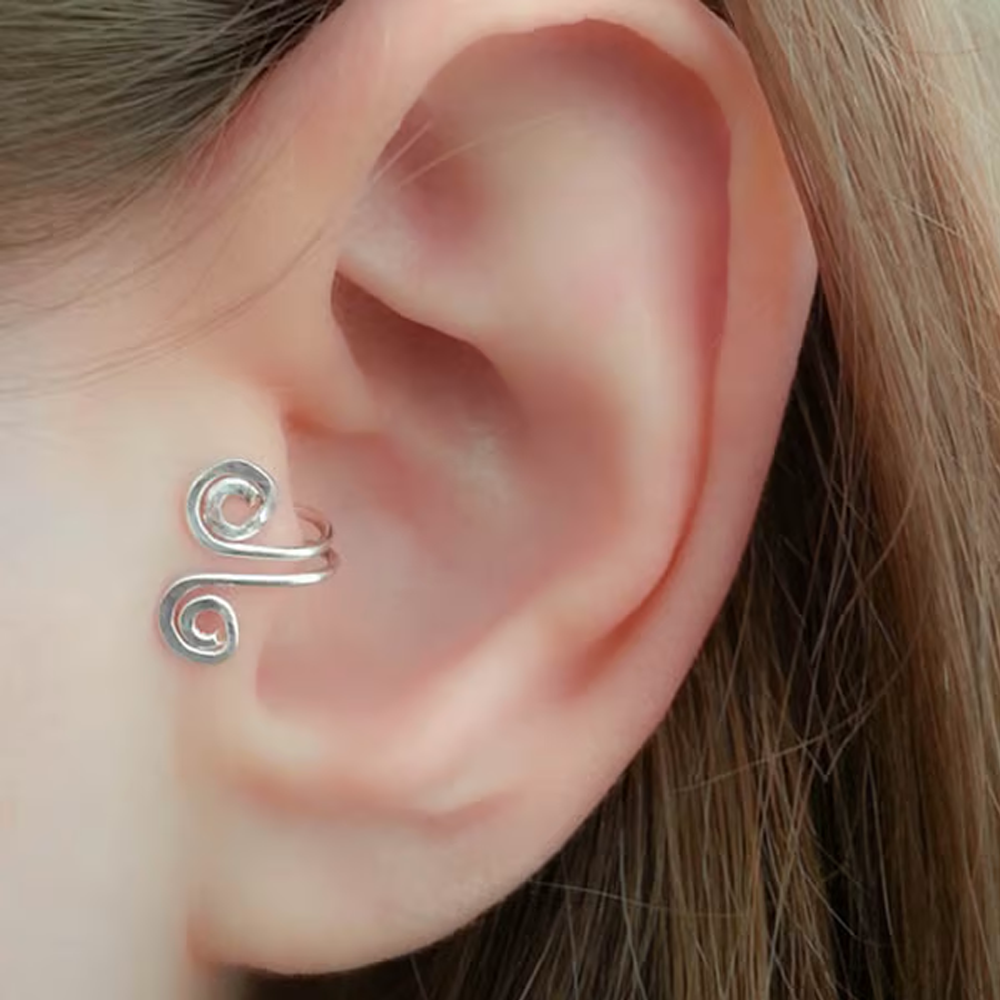 Acupressure Non-Pierced Earrings for Weight Loss | Stylish Slimming Accessories & Wellness Gifts