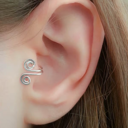 Acupressure Non-Pierced Earrings for Weight Loss | Stylish Slimming Accessories & Wellness Gifts