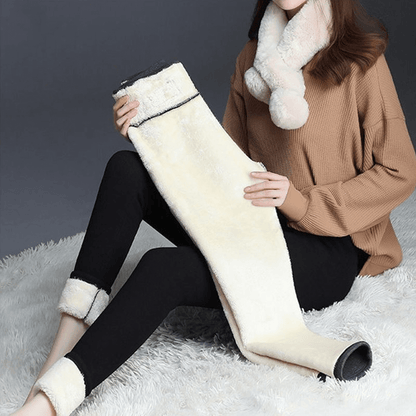 Thick Slim Cashmere Warm Pant