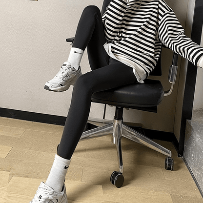 Thick Slim Cashmere Warm Pant