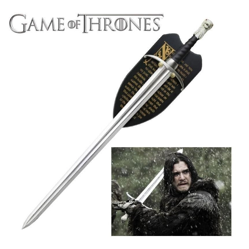 Valyrian Steel Game of Thrones Long Claw King Jon Snow's Sword. Replica Sword Handmade