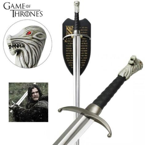 Valyrian Steel Game of Thrones Long Claw King Jon Snow's Sword. Replica Sword Handmade