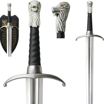 Valyrian Steel Game of Thrones Long Claw King Jon Snow's Sword. Replica Sword Handmade