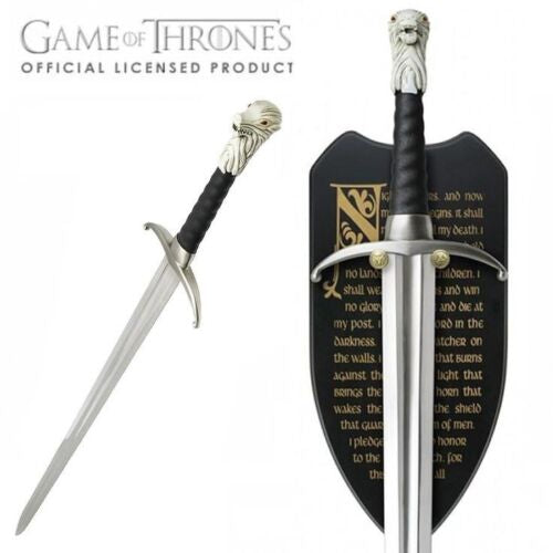Valyrian Steel Game of Thrones Long Claw King Jon Snow's Sword. Replica Sword Handmade