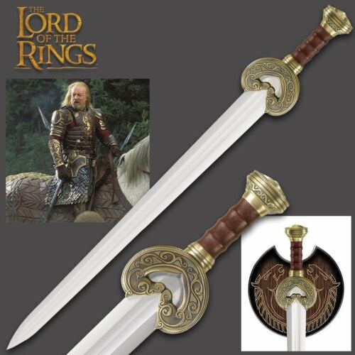 Lord of the Rings king Theoden Rohan Sword, LOTR Herugrim Sword, Replica Sword