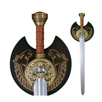 Lord of the Rings king Theoden Rohan Sword, LOTR Herugrim Sword, Replica Sword