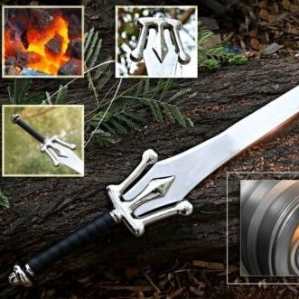 Masters of the Universe He-Man Power Replica Sword, Greyskull Silver Sword