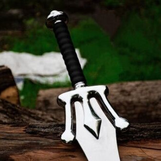Masters of the Universe He-Man Power Replica Sword, Greyskull Silver Sword