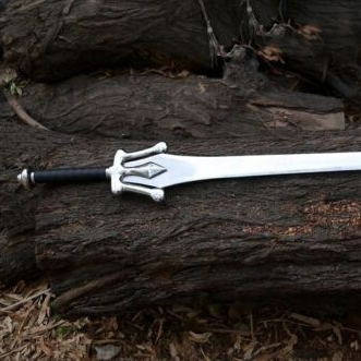 Masters of the Universe He-Man Power Replica Sword, Greyskull Silver Sword