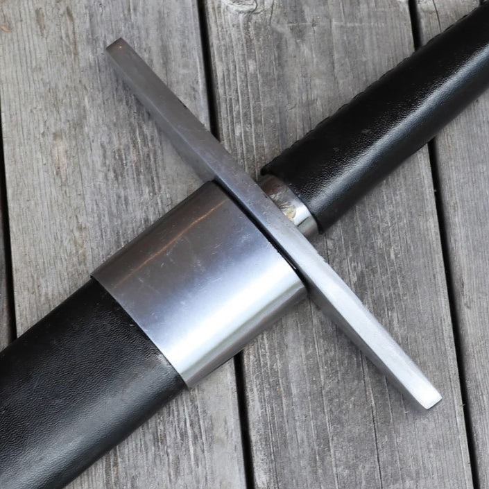 Knights of Templar Sword Hand Forged High Carbon Steel Decorative Reenactment Crusader Sword with Scabbard