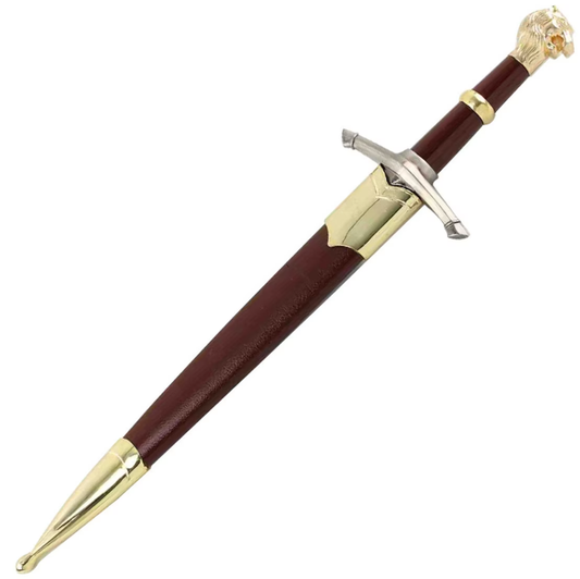 Chronicles of Narnia Dagger | Handmade Replica with Lion Head Pommel