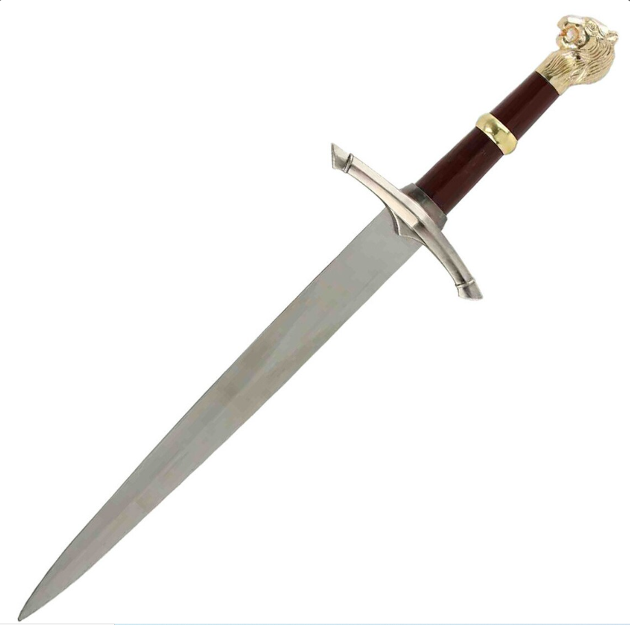 Chronicles of Narnia Dagger | Handmade Replica with Lion Head Pommel