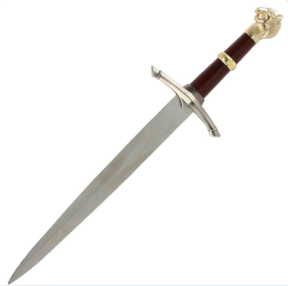 Chronicles of Narnia Dagger | Handmade Replica with Lion Head Pommel
