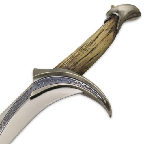 ORCRIST LOTR Sword Of Thorin Oakenshield From The Hobbit Movie, Goblin Cleaver