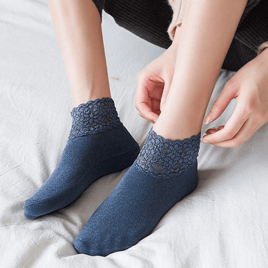 New Fashion Lace Warmer Socks