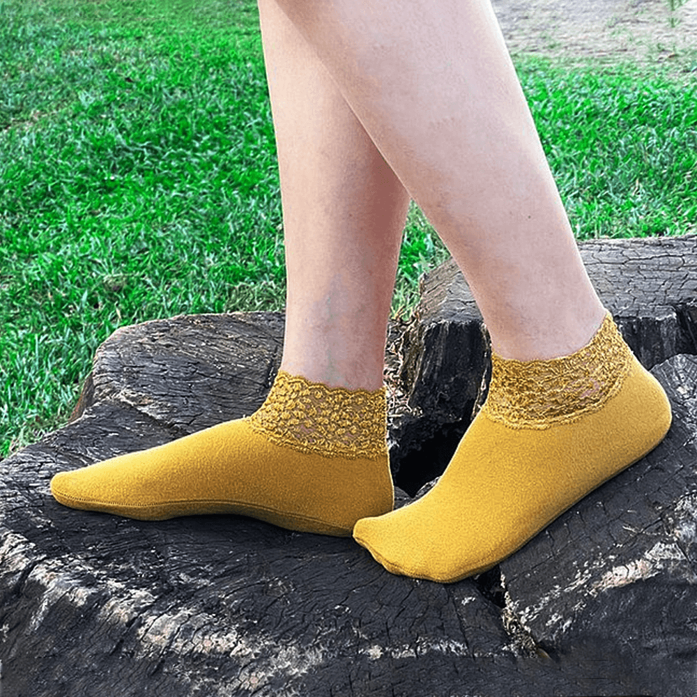 New Fashion Lace Warmer Socks