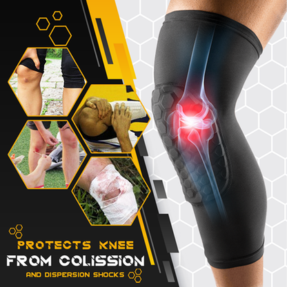 Anti-Collision Compression Honeycomb Knee Pad